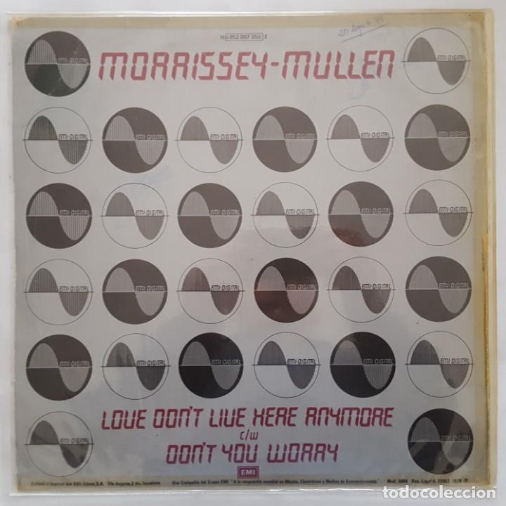 Discos de vinilo: MAXI / Morrissey-Mullen ?– Love Dont Live Here Anymore / EMI Digital ?– 10C 052-007055Z/1979/ PROMO - Foto 2 - 262259765