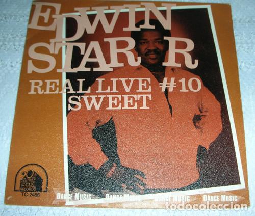 Discos de vinilo: Edwin Starr &ndash; Real Live # 10 / Sweet - SINGLE - Foto 1