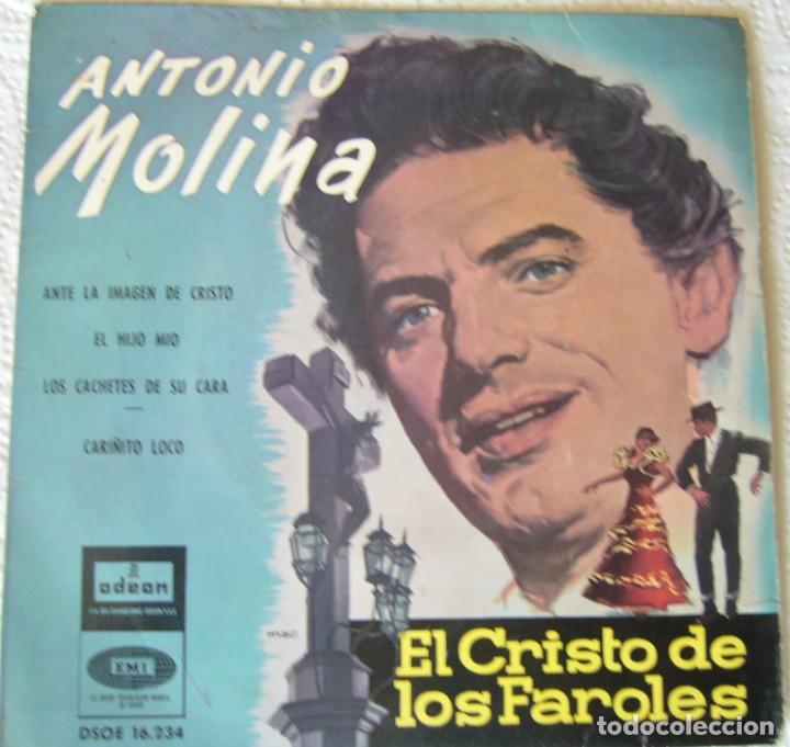 Discos de vinilo: Antonio Molina. El Cristo de los faroles - Foto 1