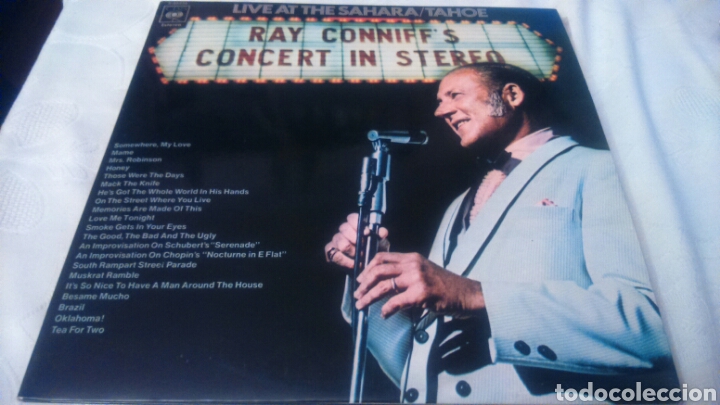 Discos de vinilo: RAY CONNIFFS CONCERT IN STEREO. LP VINILO DOBLE - Foto 1