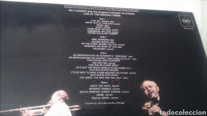 Discos de vinilo: RAY CONNIFFS CONCERT IN STEREO. LP VINILO DOBLE - Foto 4