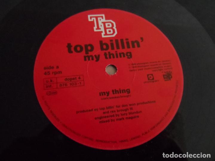 Discos de vinilo: Top Billin &ndash; My Thing - Foto 3