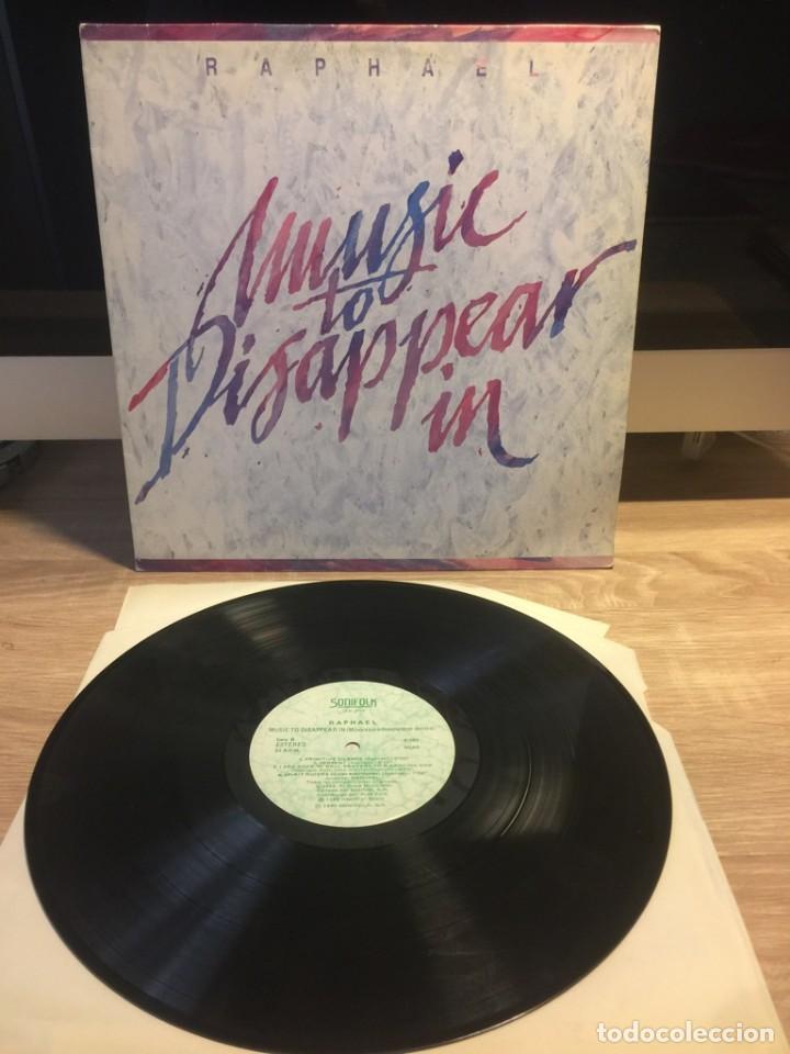 Discos de vinilo: RAPHAEL. MUSIC TO DISSAPEAR IN - Foto 1