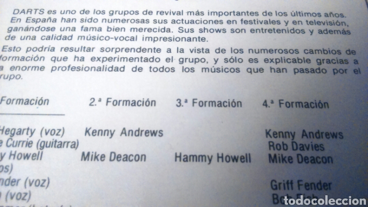 Discos de vinilo: LP vinilo DARTS / LO MEJOR - Foto 2
