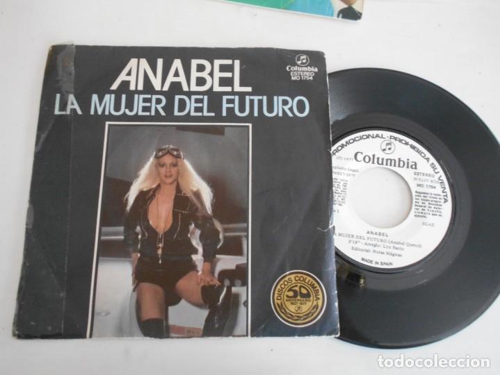 Disques de vinyle: ANABEL-SINGLE LA MUJER DEL FUTURO