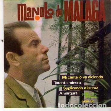 Discos de vinilo: Discos (Manolo de Malaga) - Foto 1