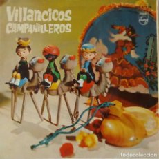 Discos de vinilo: VILLANCICOS CAMPANILLEROS, DUERME EL NIÑITO. GRUPO CORAL ALCOR, EP DE VINILO EN COLOR AMARILLO