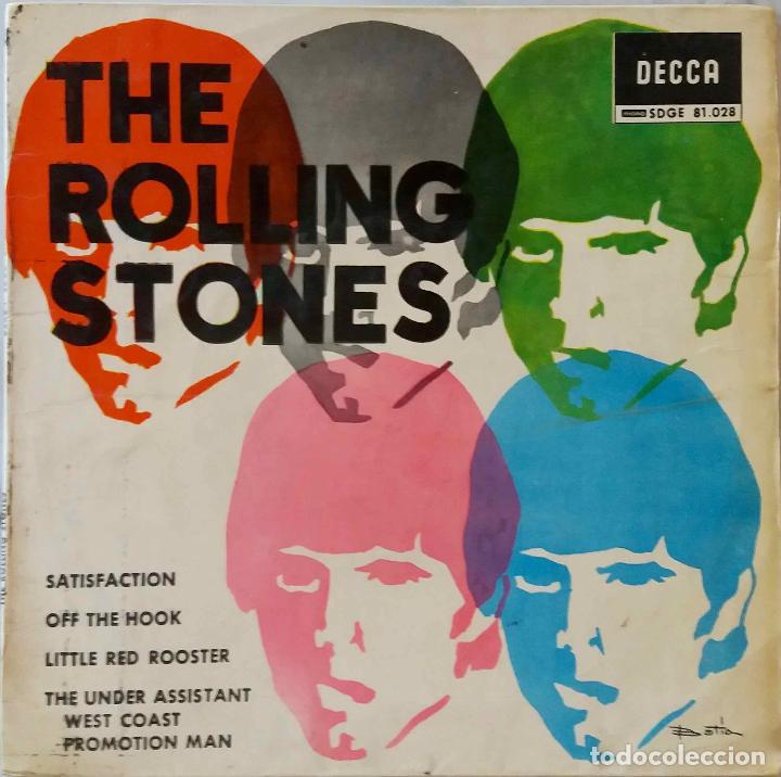 the rolling stones, satisfaction. ep españa sol - Buy EP vinyl records of  Pop-Rock International of the 50s and 60s on todocoleccion