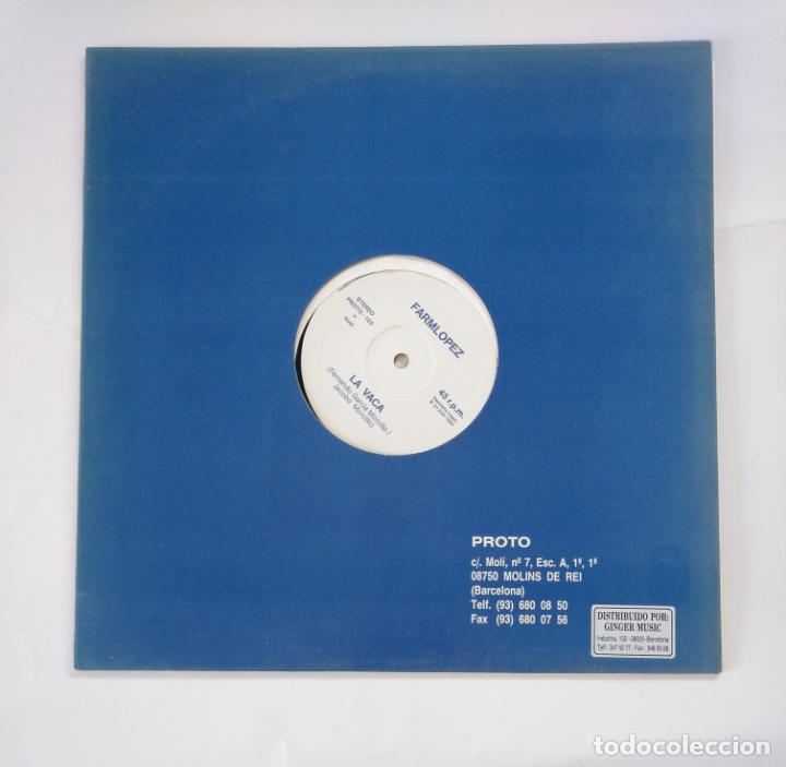 Discos de vinilo: FARMLOPEZ. - LA VACA. MAXI SINGLE. TDKDA52 - Foto 1