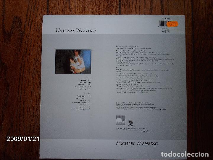 Discos de vinilo: michael manring  - unusual weather - Foto 2