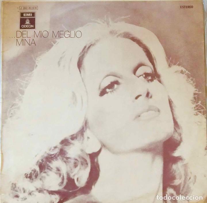 Discos de vinilo: MINA... DEL MIO MEGLIO. LP ORIGINAL ESPA&Ntilde;A - Foto 1