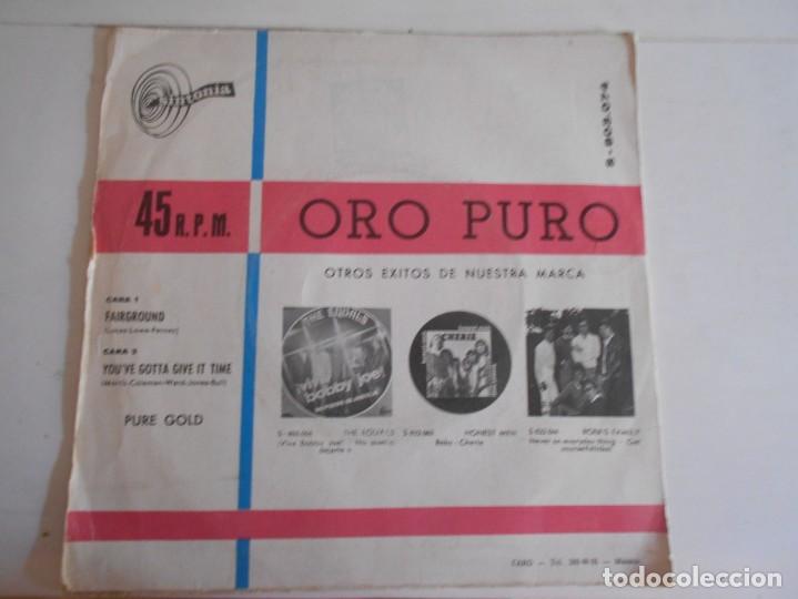 Discos de vinilo: ORO PURO-SINGLE FAIRGROUND - Foto 2