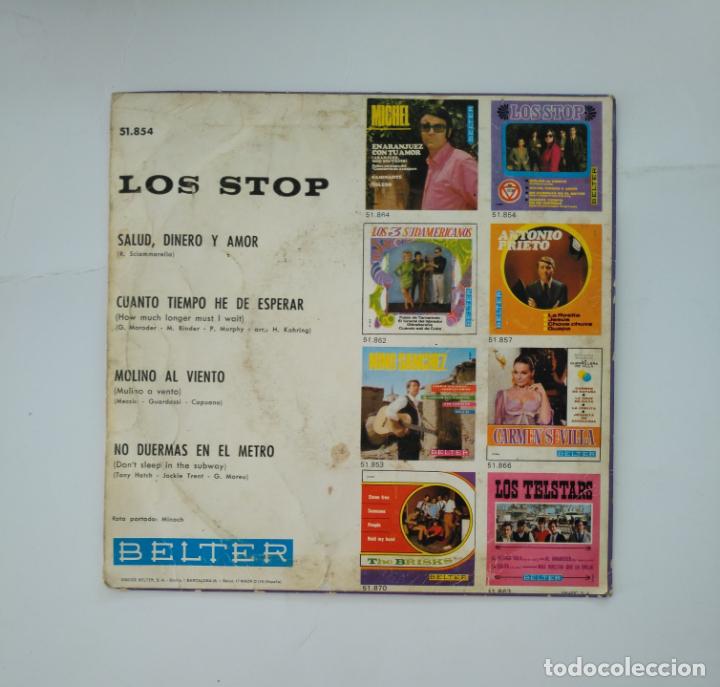 Discos de vinilo: LOS STOP. - MOLINO AL VIENTO. SINGLE. TDKDS11 - Foto 2