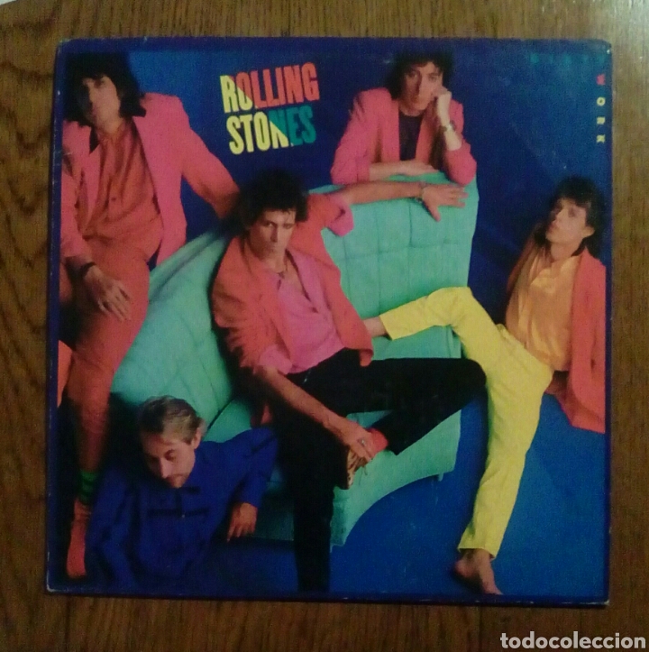 Discos de vinilo: Rolling Stones - Dirty Work, Cbs 1986. Spain - Foto 1