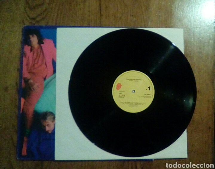 Discos de vinilo: Rolling Stones - Dirty Work, Cbs 1986. Spain - Foto 3