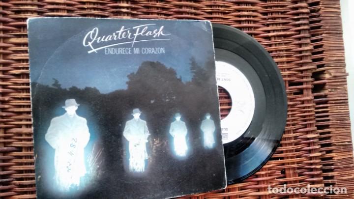 Discos de vinilo: SINGLE (VINILO) DE QUARTER FLASH A&Ntilde;OS 80 - Foto 1
