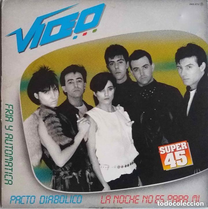 Discos de vinilo: V&Iacute;DEO - FR&Iacute;A Y AUTOM&Aacute;TICA MAXI SINGLE - Foto 1