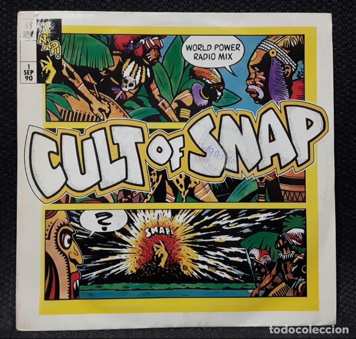 Discos de vinilo: SNAP - CULT OF SNAP - SINGLE - 1990 - ARIOLA - Foto 1