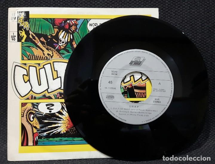 Discos de vinilo: SNAP - CULT OF SNAP - SINGLE - 1990 - ARIOLA - Foto 3
