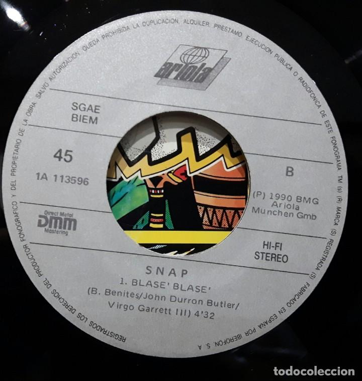 Discos de vinilo: SNAP - CULT OF SNAP - SINGLE - 1990 - ARIOLA - Foto 5