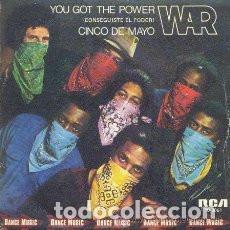 Discos de vinilo: SG WAR : YOU GOT THE POWER ( PERSEGUISTE EL PODER ) - Foto 1