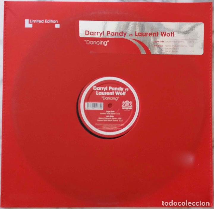 Discos de vinilo: DARRYLPANDY VS LAURENT WOLF, DANCING. MAXI SINGLE ESPA&Ntilde;A 3 TEMAS EDICI&Oacute;N LIMITADA - Foto 1