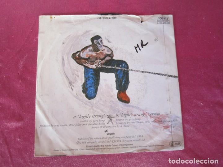 Discos de vinilo: SPANDAU BALLET, HIGHLY STRUNG 1984 SINGLE - Foto 2