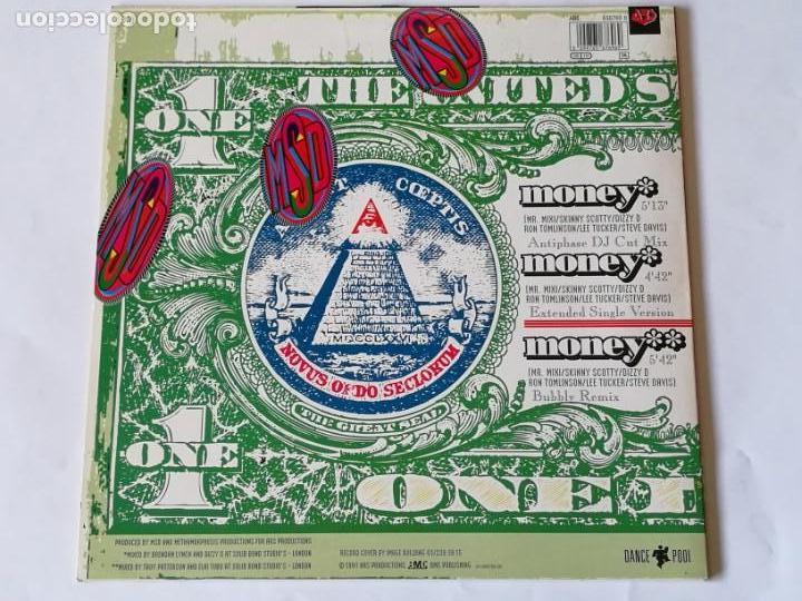 Discos de vinilo: MSD Featuring Gina D - Money - 1990 - Foto 2