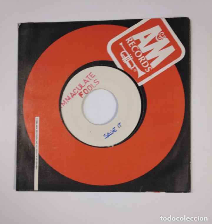 Discos de vinilo: INMACULATE FOOLS - SAVE IT - SINGLE. TDKDS12 - Foto 1