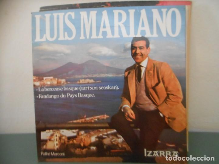 Discos de vinilo: LUIS MARIANO - LA BERCEUSE BASQUE - Foto 1