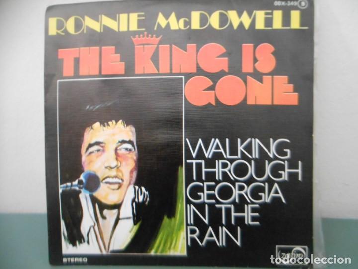 Discos de vinilo: RONNIE MC DOWELL - THE KING IS GONE - Foto 1