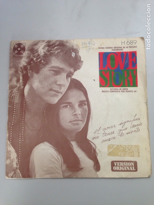 Discos de vinilo: LOVE STORY - FRANCIS LAI - Foto 1