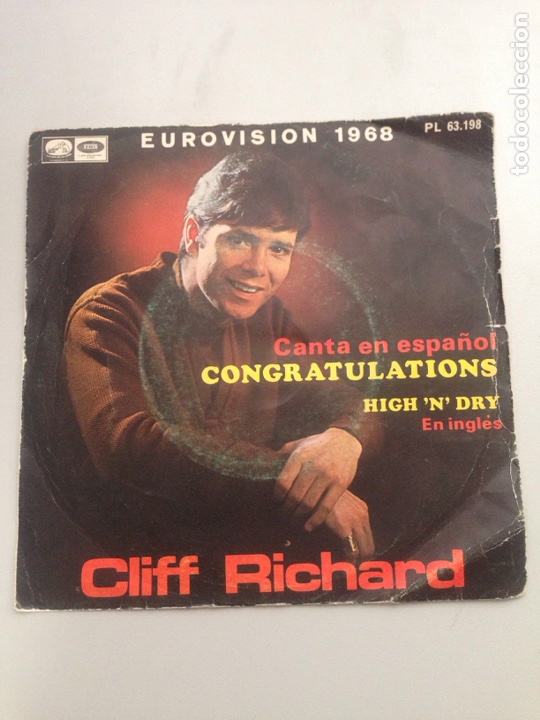 Discos de vinilo: CLIFF RICHARD - CONGRATULATIONS - Foto 1