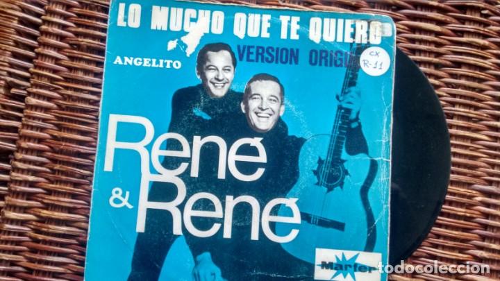 Discos de vinilo: SINGLE (VINILO) DE  RENE & RENE A&Ntilde;OS 60 - Foto 1