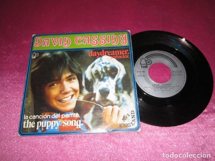 Discos de vinilo: DAVID CASSIDY - DAYDREAMER LA CANCION DEL PERRITO SINGLE - Foto 1