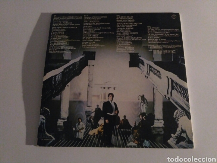 Discos de vinilo: Placido Domingo - Bravissimo, Domingo! (2xLP, Comp) - Foto 3