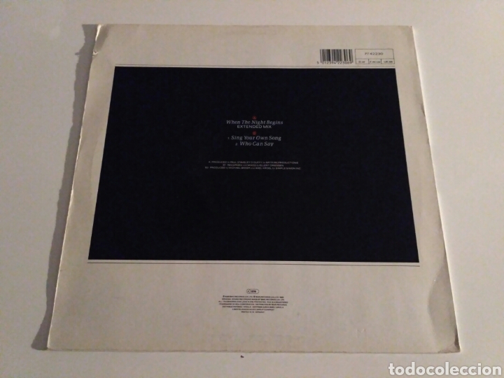 Discos de vinilo: Ellert - When The Night Begins - Foto 2
