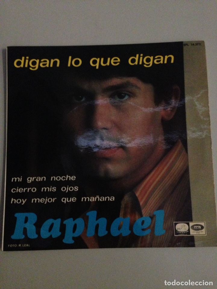 Discos de vinilo: DIGAN LO QUE DIGAN - RAPHAEL - Foto 1