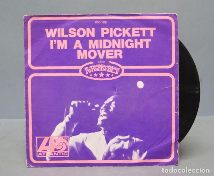 Discos de vinilo: SINGLE. WILSON PICKETT : I&acute; M A MIDNIGHT MOVER - Foto 1