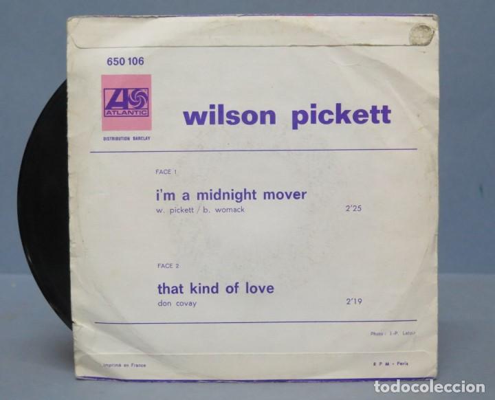 Discos de vinilo: SINGLE. WILSON PICKETT : I&acute; M A MIDNIGHT MOVER - Foto 2