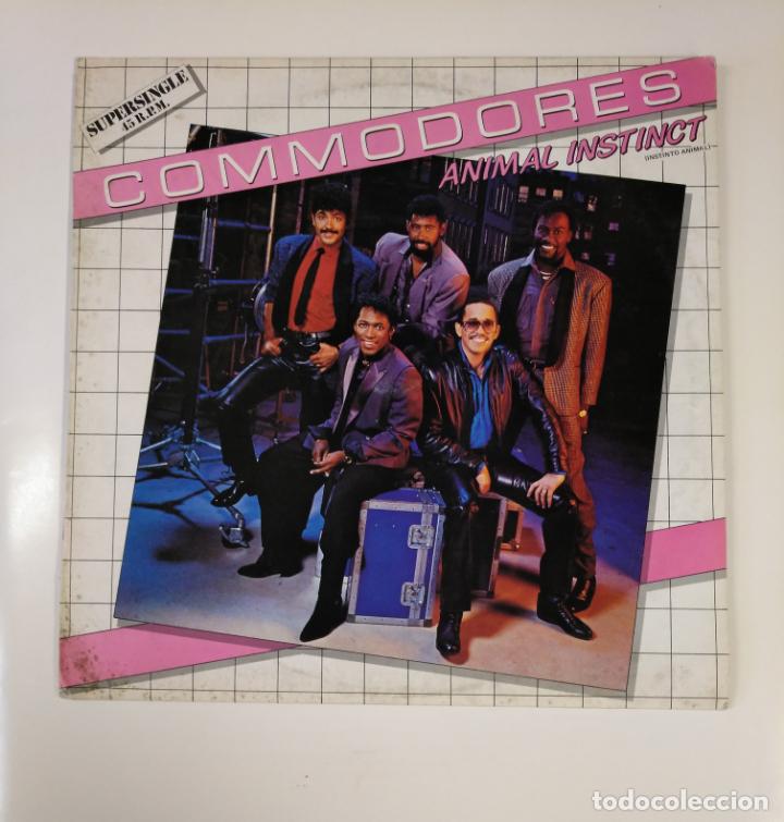 Discos de vinilo: COMMODORES.- ANIMAL INSTINCT. MAXI SINGLE. TDKDA53 - Foto 1