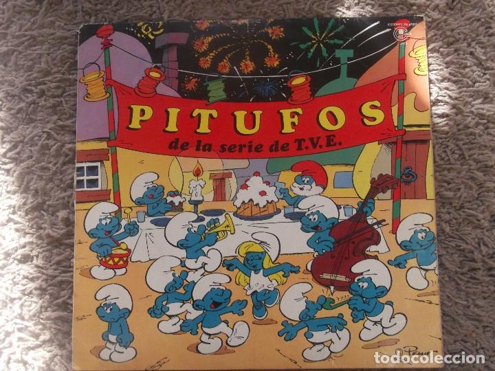 Discos de vinilo: PITUFOS DE LA SERIE T.V.E.-ORIGINAL ESPA&Ntilde;OL 1983 - Foto 1