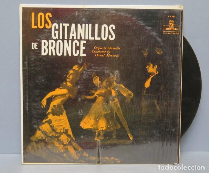 Discos de vinilo: LP. LOS GITANILLOS DE BRONCE. ORQUESTA MONTILLA. EDITADO VENEZUELA - Foto 1