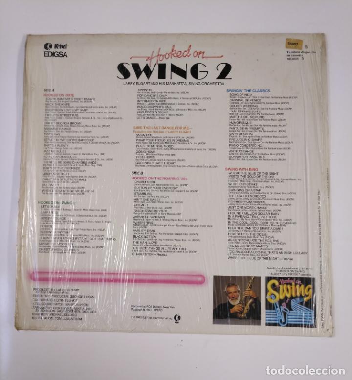 Discos de vinilo: LARRY ELGART. HOOKED ON SWING 2. LP. TDKDA53 - Foto 2