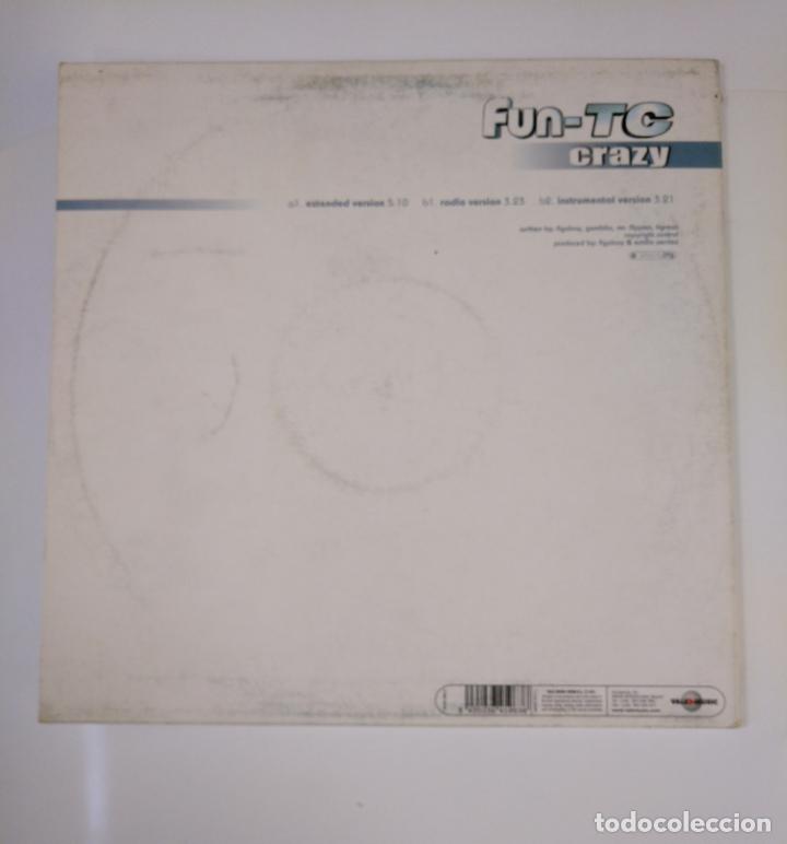 Discos de vinilo: FUN-TC - CRAZY. MAXI SINGLE. TDKDA53 - Foto 2