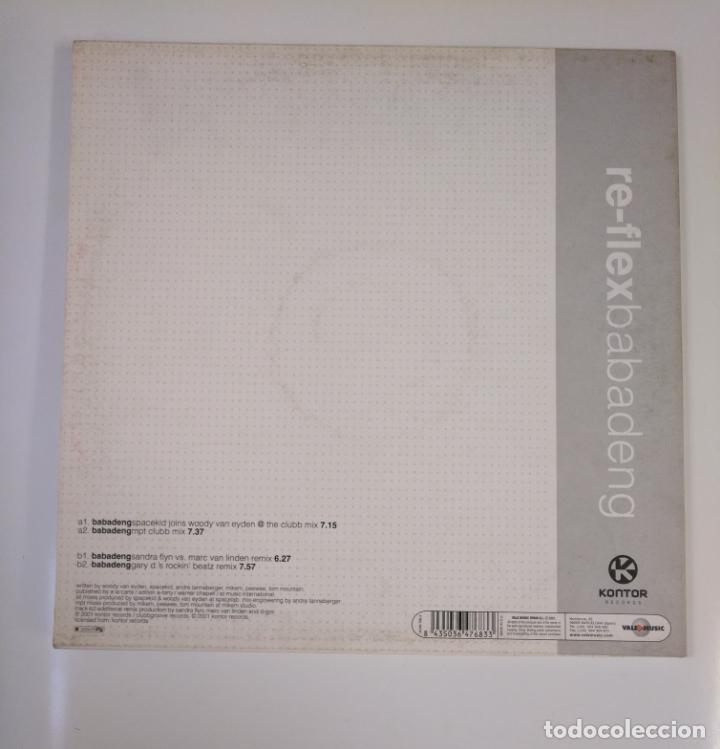 Discos de vinilo: RE-FLEX BABADENG. MAXI SINGLE. TDKDA53 - Foto 2