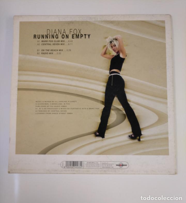 Discos de vinilo: DIANA FOX. RUNNING ON EMTPY. MAXI SINGLE. TDKDA53 - Foto 2