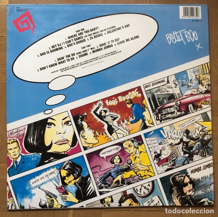 Discos de vinilo: BETTY BOO - BOOMANIA - Foto 2