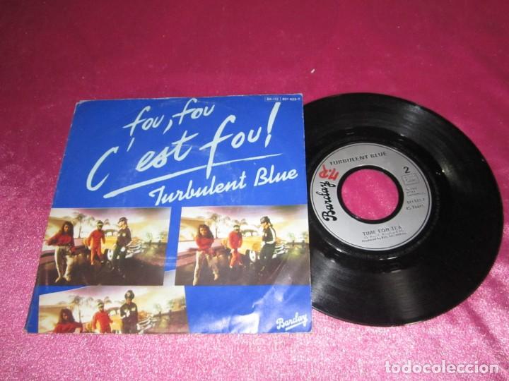 Discos de vinilo: TURBULENT BLUE TIME FOR TEA 1984 SINGLE - Foto 1