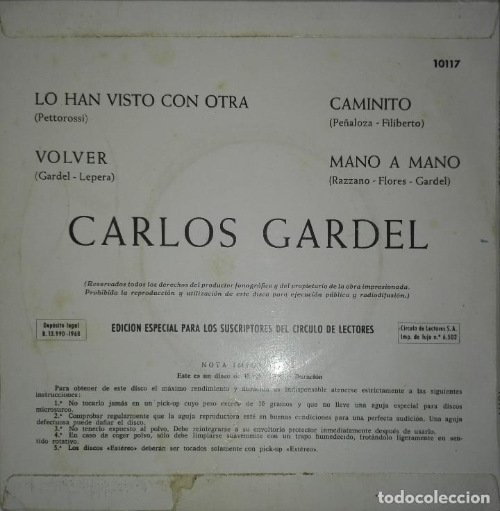 Discos de vinilo: CARLOS GARDEL - Foto 2